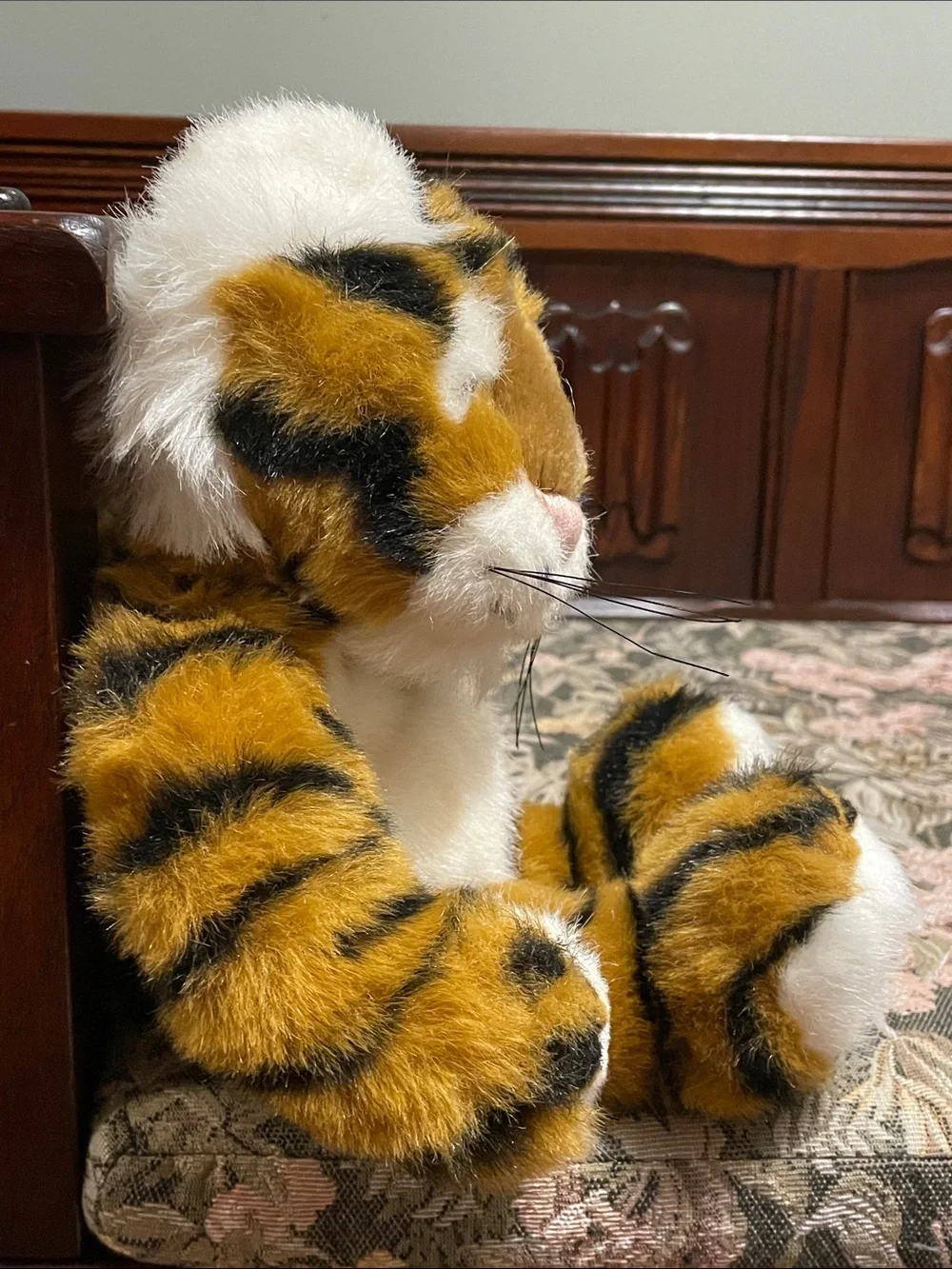Boyd’s plush tiger cat.